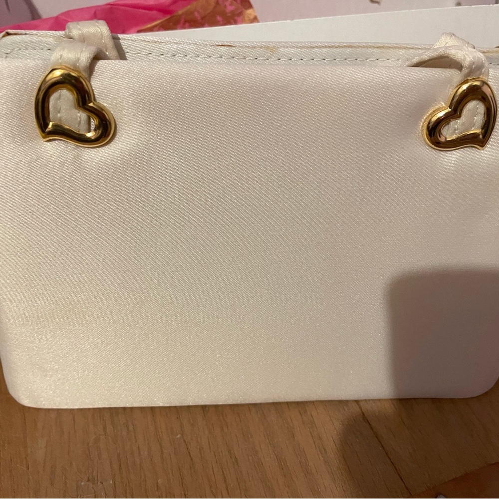 Victorias Secret satin evening bag